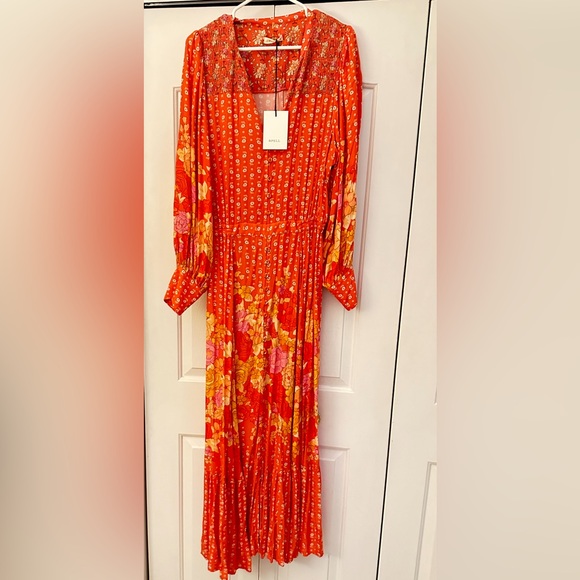 Spell and Gypsy Yellow Rose Gown in desert rose - Picture 3 of 5